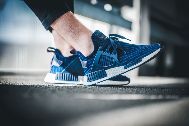 Navy nmd hot sale